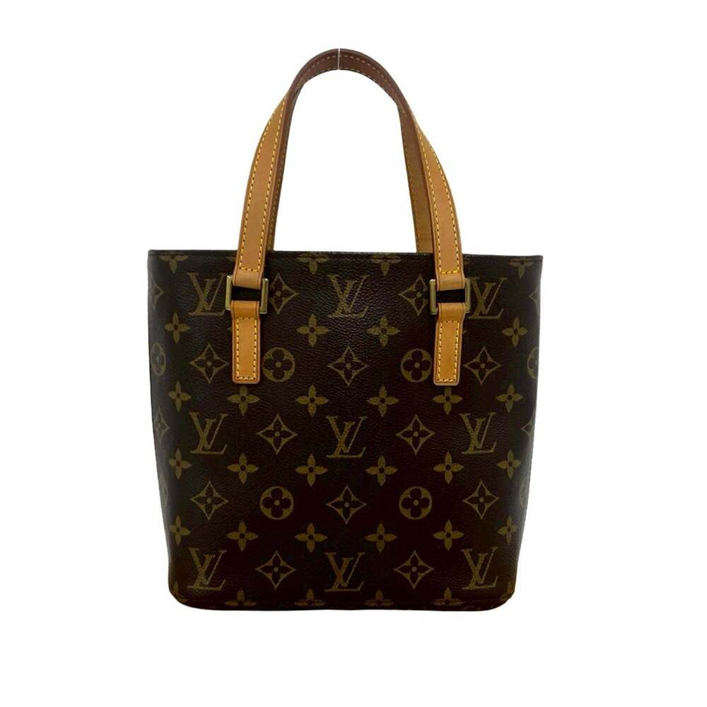 LOUIS VUITTON Brown Monogram Leather Tote Bag - Picture 1 of 10